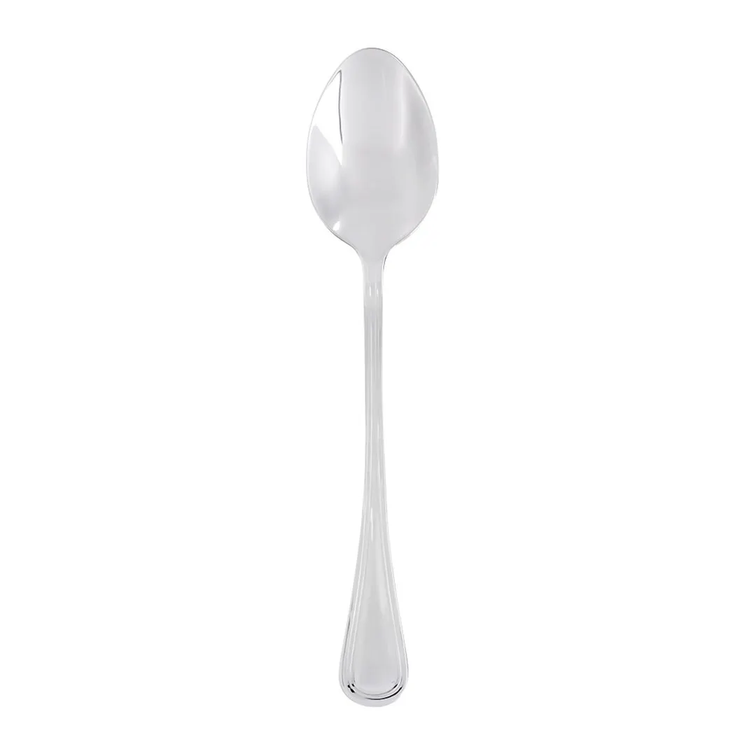 Turgla ETE966-15 - 7" Silver Soup Bouillon Spoon, 18/10 Stainless Steel, Polished Finish