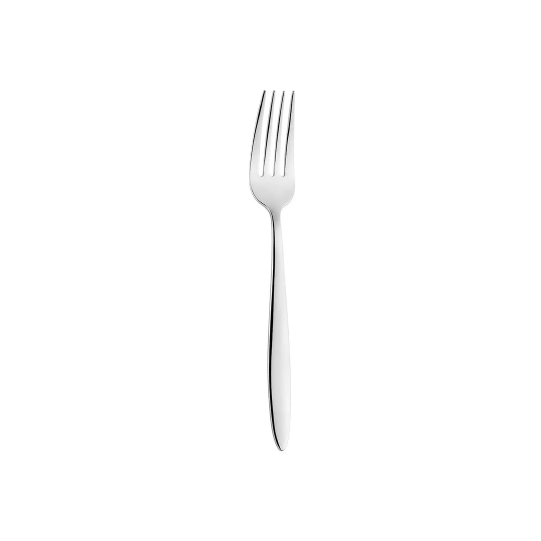 Turgla ETE977-1 Flatware Sonate Dinner Fork, 7.75" Silver, 18/10 Stainless Steel