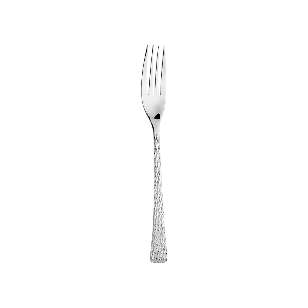 Turgla ETE983-1 Artesia Dinner Fork, 8.25" Length, 18/10 Stainless Steel, Silver Finish