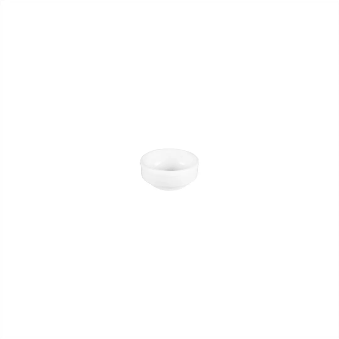 Turgla LIZ08JK00 - Lizbon Bowl Ramekin, 3" Dia x 1.25" H, 3 oz Capacity, Round White Porcelain