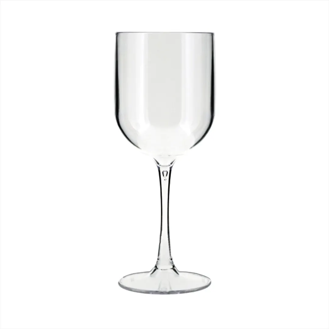 Turgla R-PRMCKT480CLR Cocktail Martini Glass, 16 oz, 3.25" Dia x 8.75" H, Clear Polycarbonate Stem