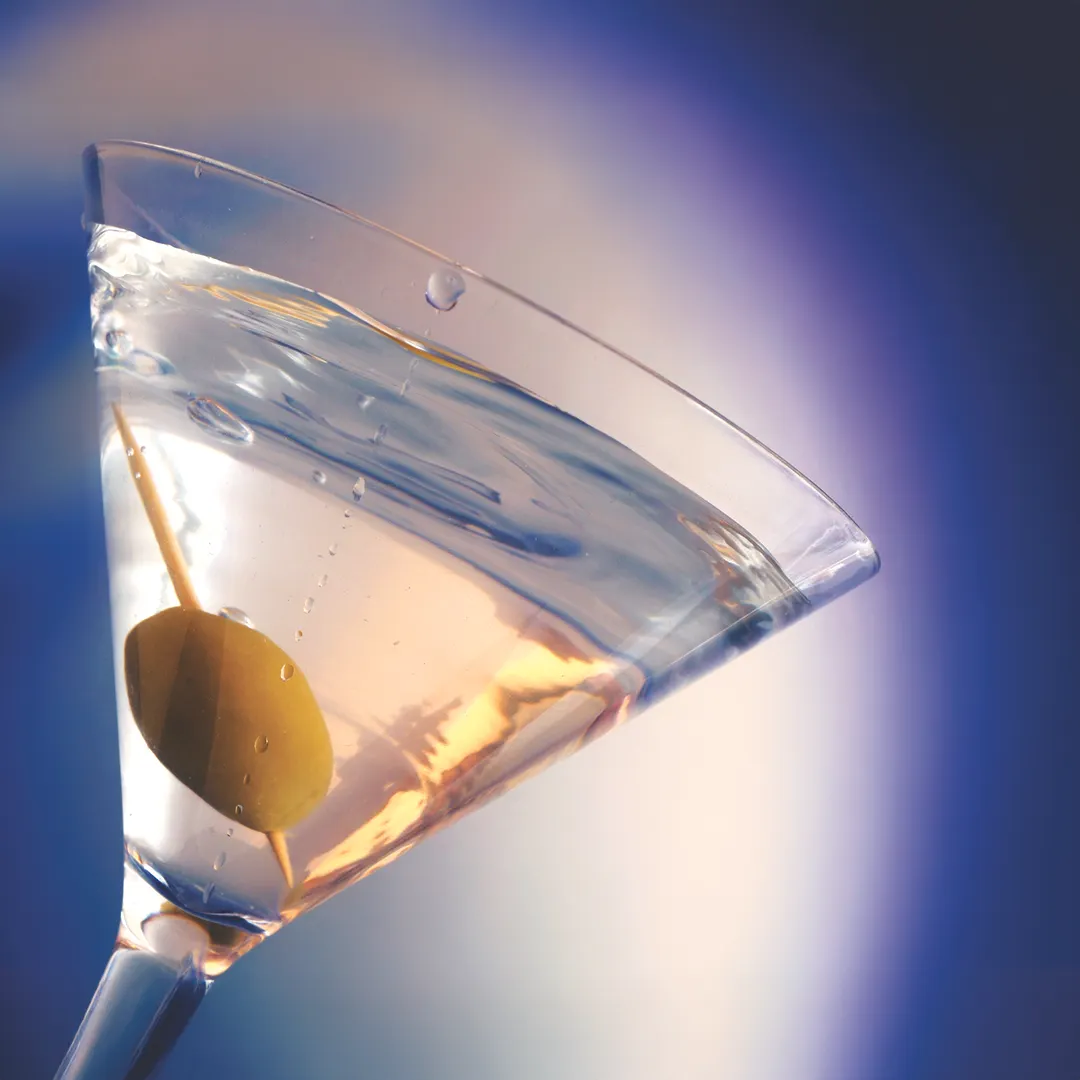 Turgla R-PRMMRT280CLR Martini Glass, 9 Oz Clear Polycarbonate Stemware, 4.5" Diameter x 6.5" Height