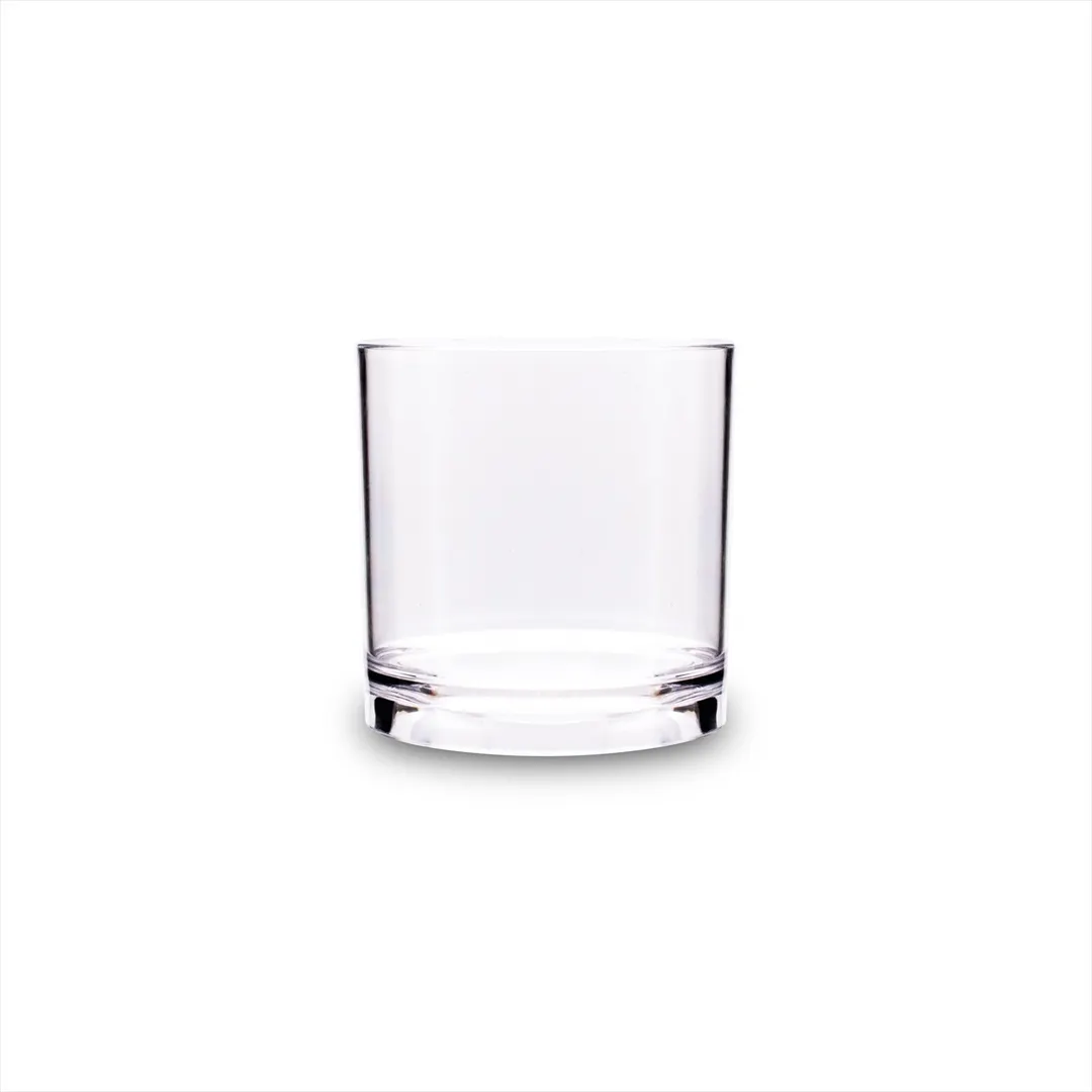 Turgla R-PRMTMB250CLR Whisky Glass, 8 oz, 3" Dia x 3" H, Clear Polycarbonate, Round Shape