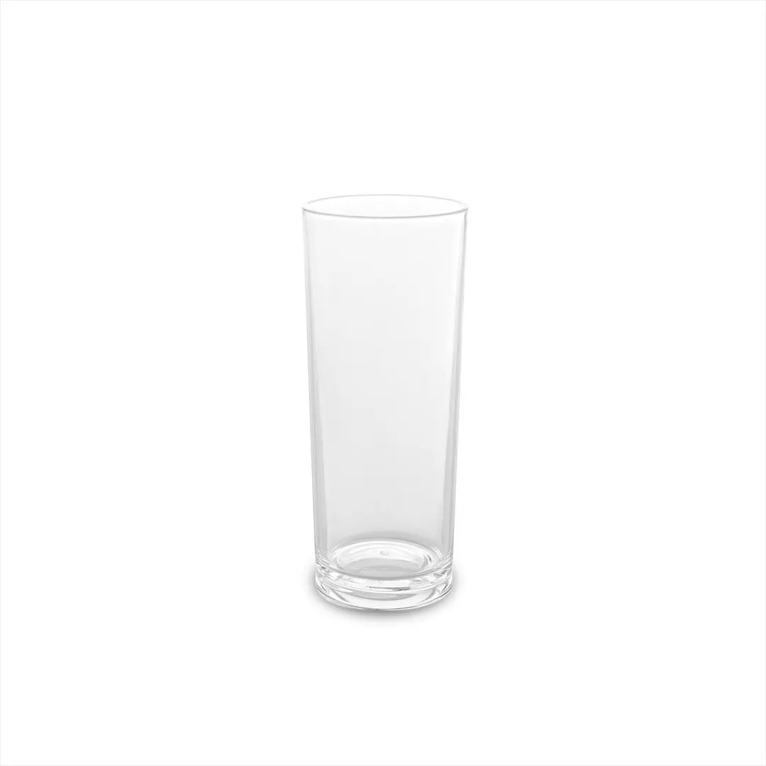 Turgla R-PRMTMB320CLR - Clear Polycarbonate Cocktail Glass, 2.5" Dia x 6" H, 11 oz, Round