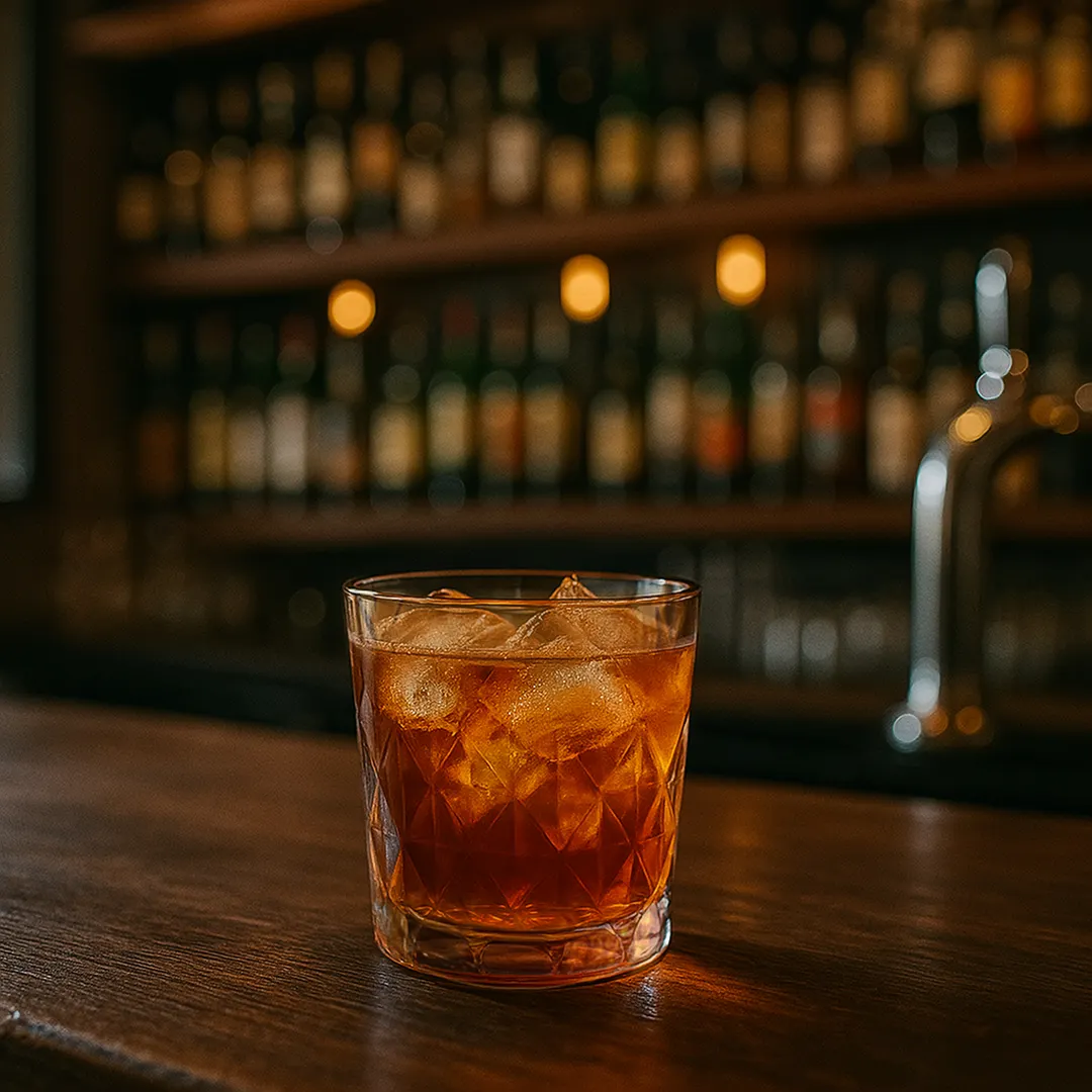 Turgla R-PRSRCK250AMB Rocks Old Fashioned Glass, 10 oz, 3.5" Dia x 3.5" H, Amber Polycarbonate