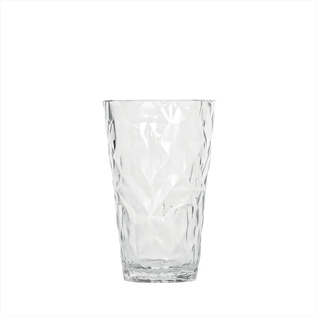 Turgla R-PRSTMB300CLR High-Ball Glass, 14 oz Clear Polycarbonate, 3.5" Dia x 5.5" H, Cocktail Glass
