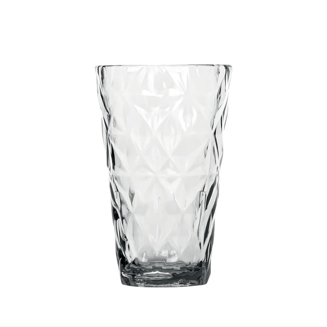 Turgla R-PRSTMB500CHR High-Ball Glass, 3.75" Dia x 6.5" H, 14 oz, Charcoal Polycarbonate, Round