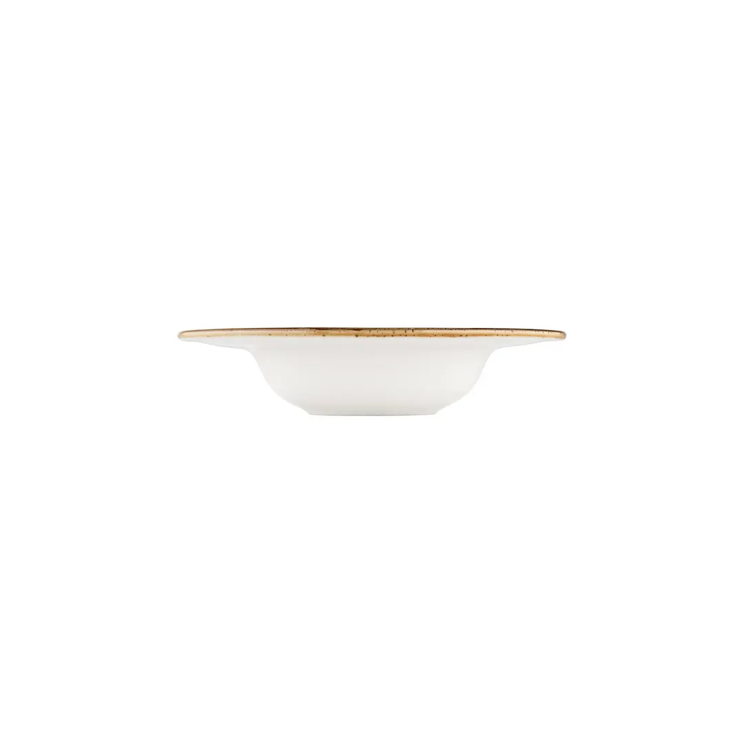 Turgla T-EAGT28CK-6 Deep Rim Round China Plate, 11" Diameter, 16 oz Capacity, Blue Porcelain