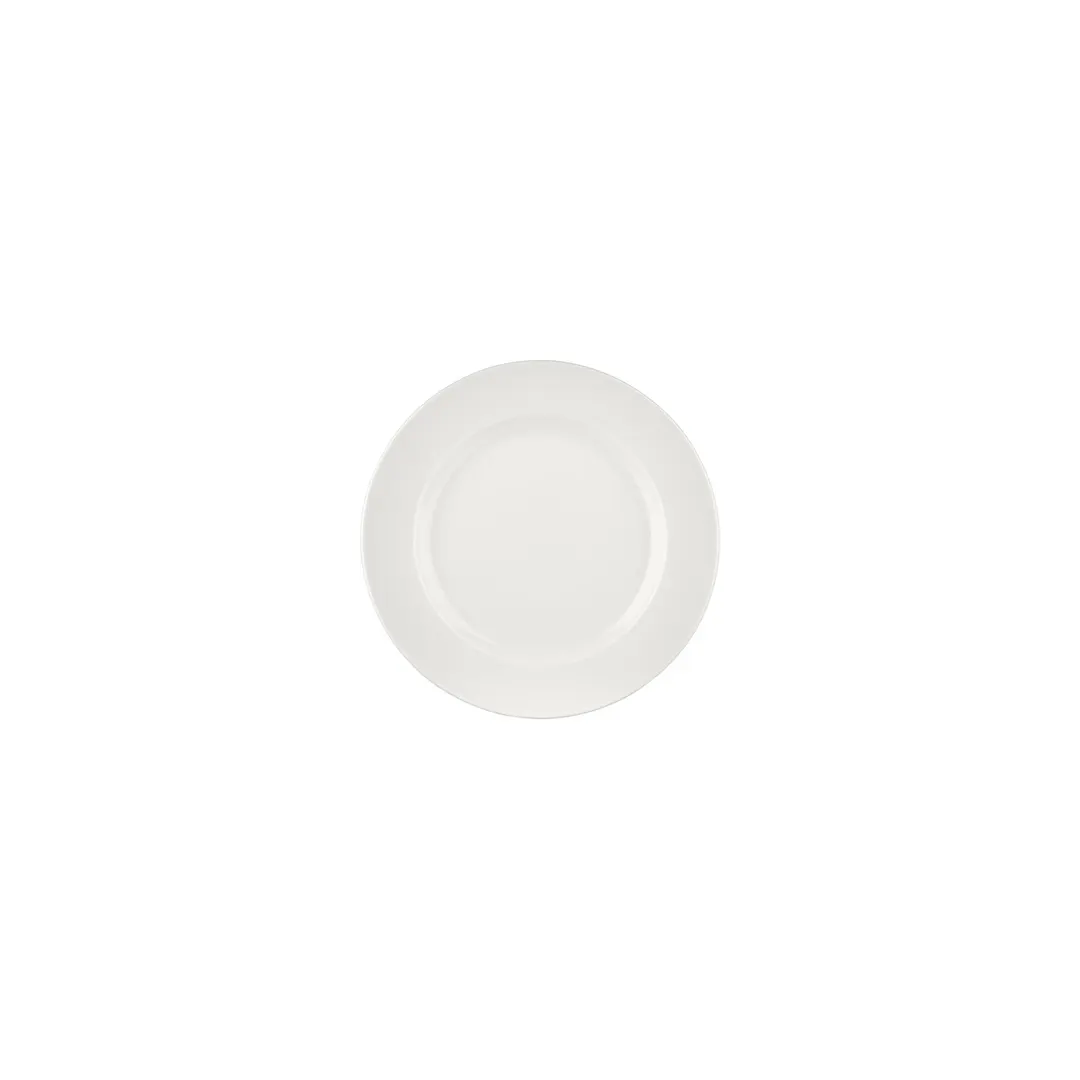 Turgla T-GT18DZ-12 Banquet Plate, 7" Round Warm White Porcelain Dinnerware