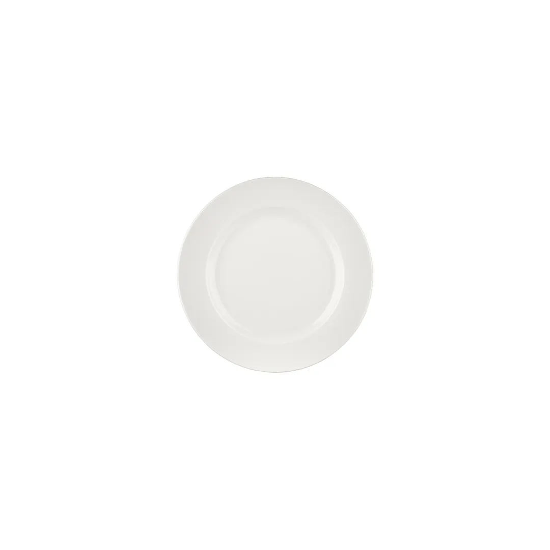 Turgla T-GT19DZ-12 Banquet Plate, 7.5" Round Warm White Porcelain Dinnerware