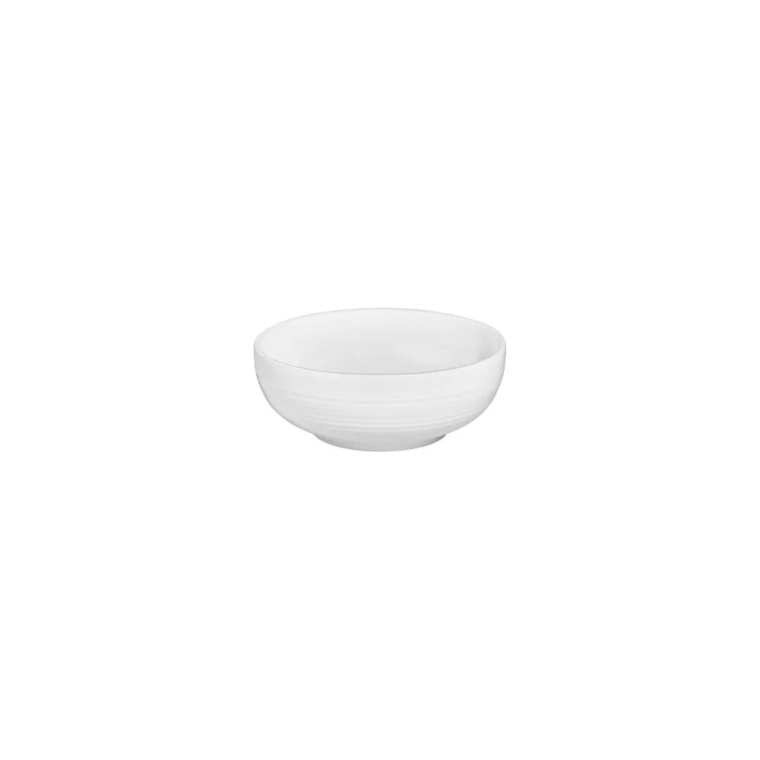 Turgla T-HL14KS-12 Round Porcelain Bowl, Warm White, 5.5" Diameter, 16 oz Capacity, General Usage