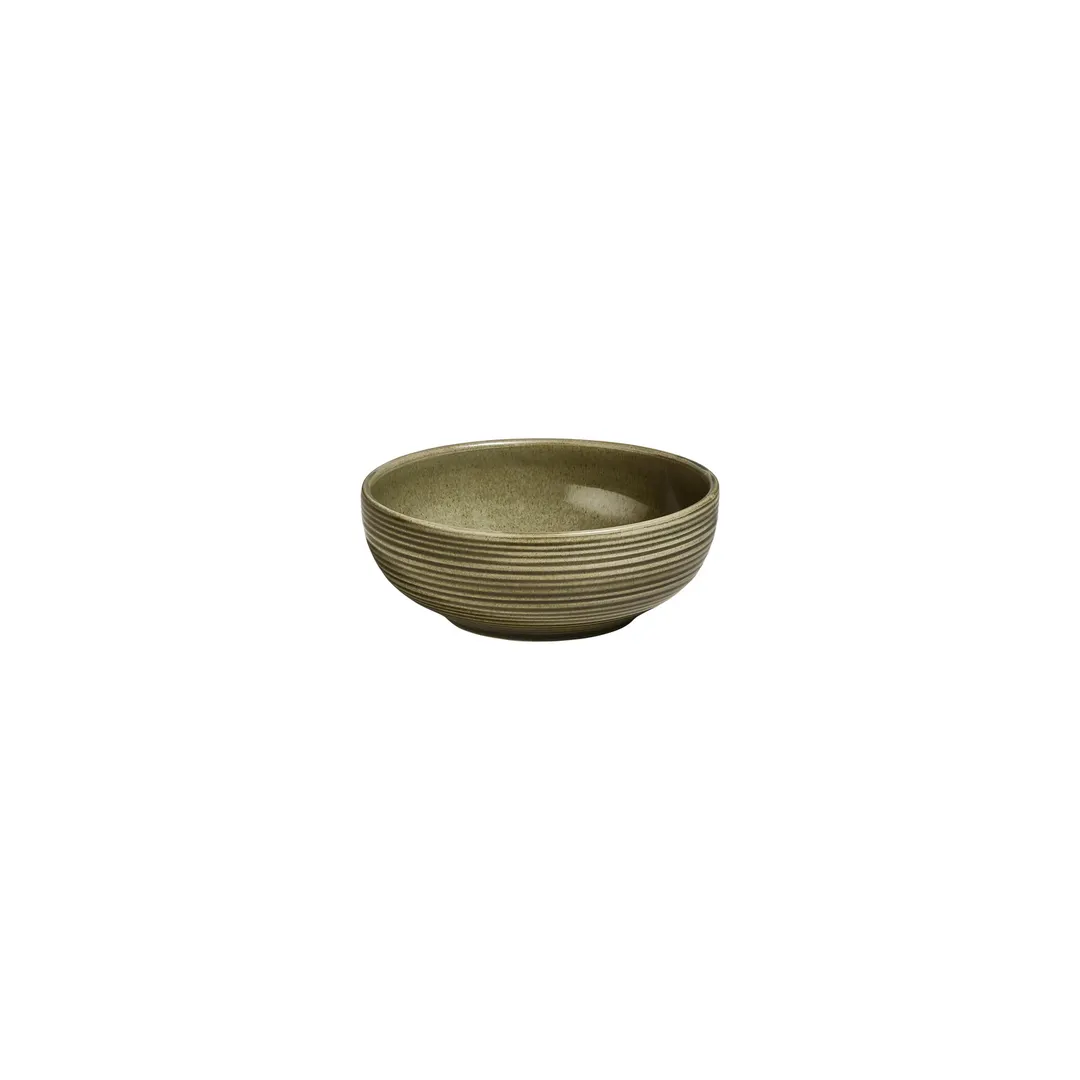 Turgla T-HLBB14KS-12 Bamboo Bowl – 6" Round Green Porcelain, 16 oz Capacity, General Usage Tableware
