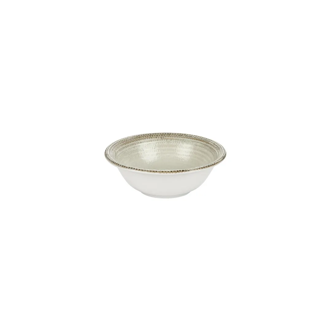 Turgla T-MSZT20KS-6 - Round Porcelain Bowl, 7.75" Diameter, 30 Oz Capacity, Brown Finish, General Use - 1/Each