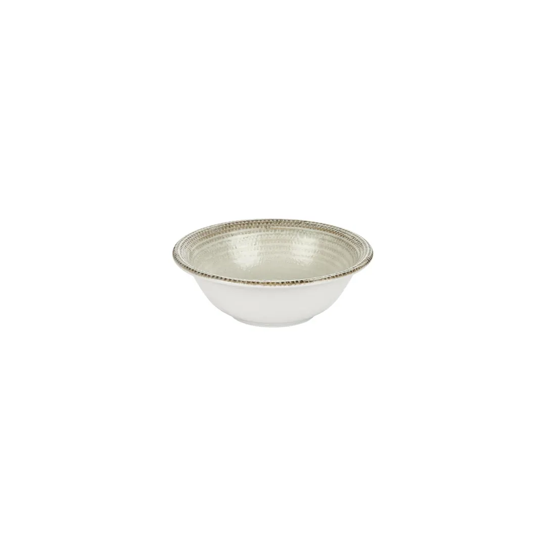 Turgla T-MSZT20KS-6 - Round Porcelain Bowl, 7.75" Diameter, 30 Oz Capacity, Brown Finish, General Use - 1/Each