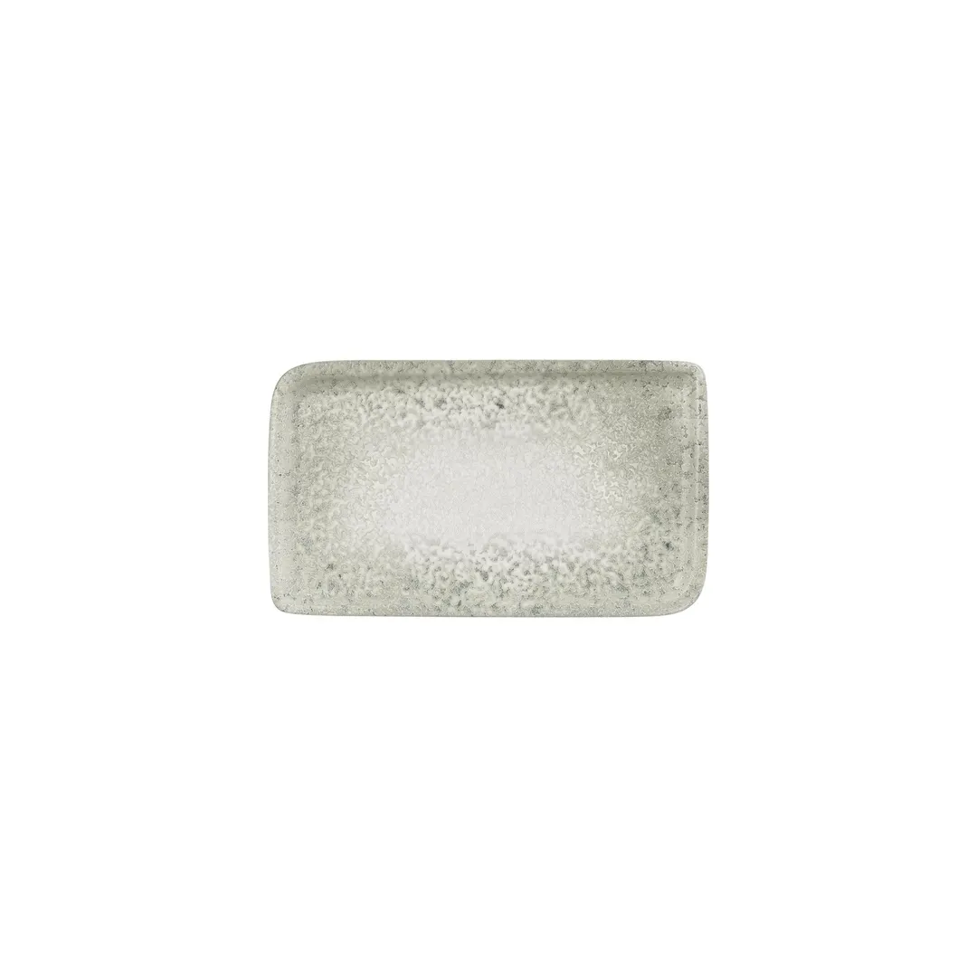 Turgla T-NMAR28DT-12 Natura Ocean Rectangular Plate, 9.5" x 6" Porcelain, Blue Finish
