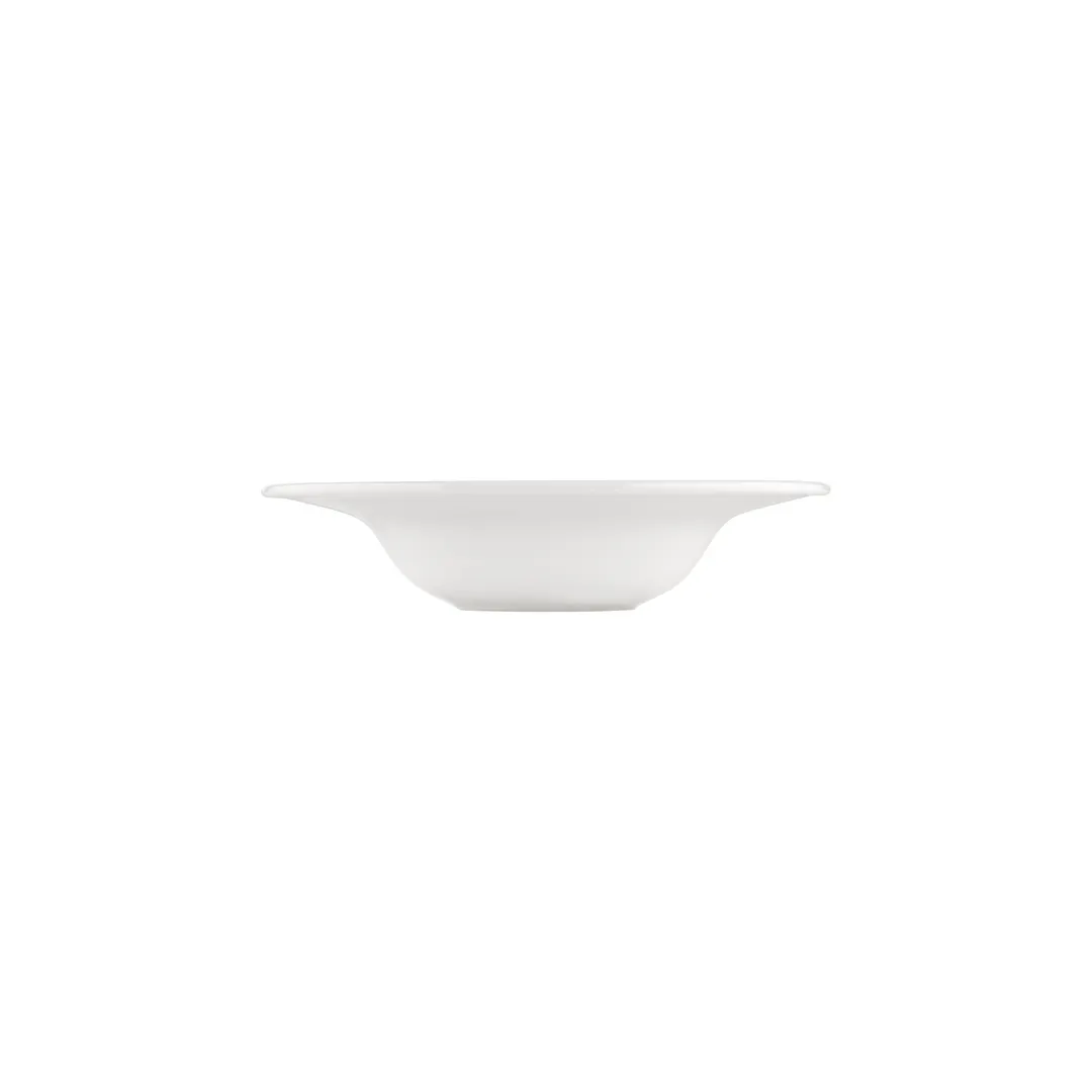 Turgla T-NMGT28CK-6 Round Porcelain Dinner Plate, 11" Diameter, Deep Rim, Blue, 16 oz Capacity