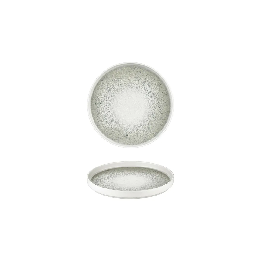 Turgla T-NMHL16RD-6 Natura Ocean Round Plate, 6.25" Diameter, Blue Porcelain Dinnerware
