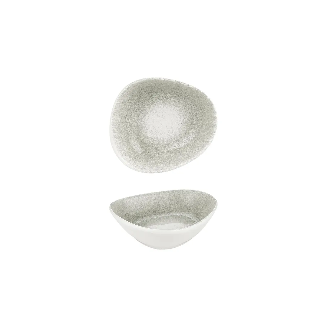 Turgla T-NMIS10KS-24 – Organic Blue Porcelain Bowl, 4" Diameter x 3.5" Height, 3 oz Capacity