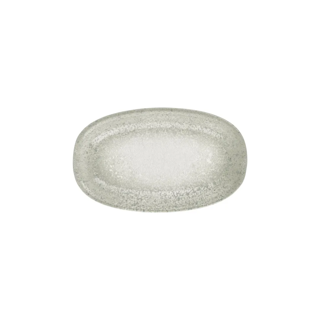 Turgla T-NMZT29OV-6 Natura Ocean Oval Platter, 11.5" W x 6.75" D, Blue Porcelain Dinnerware