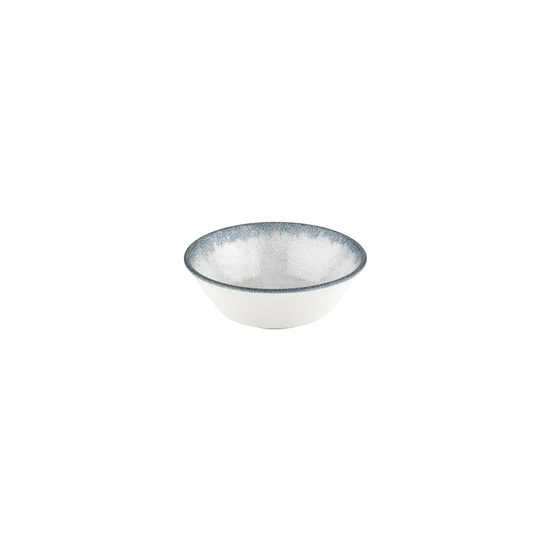 Turgla T-SMABB16KS-12 Ambience Round Porcelain Bowl, 6.25" Diameter, 18 Oz Capacity, Blue