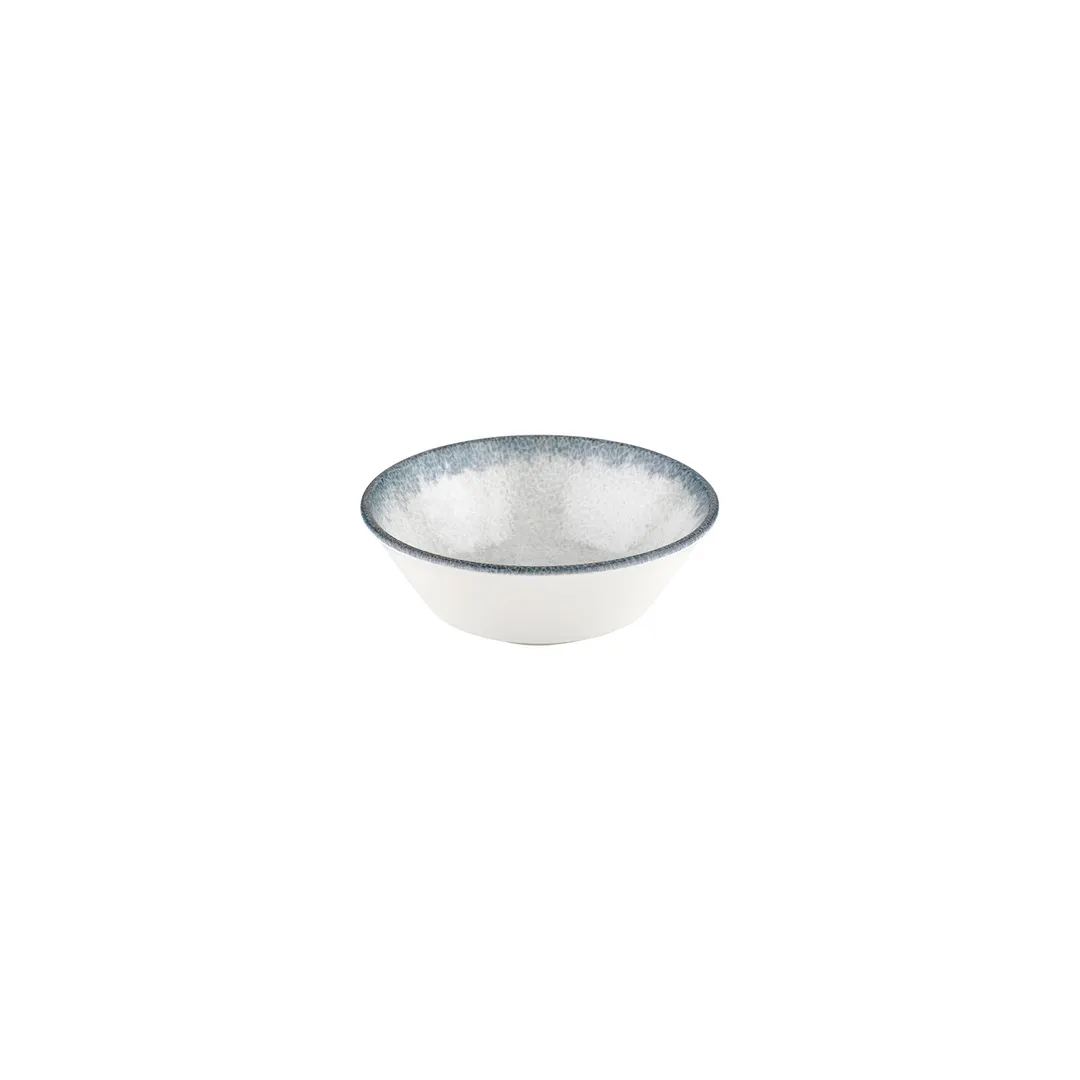 Turgla T-SMABB16KS-12 Ambience Round Porcelain Bowl, 6.25" Diameter, 18 Oz Capacity, Blue