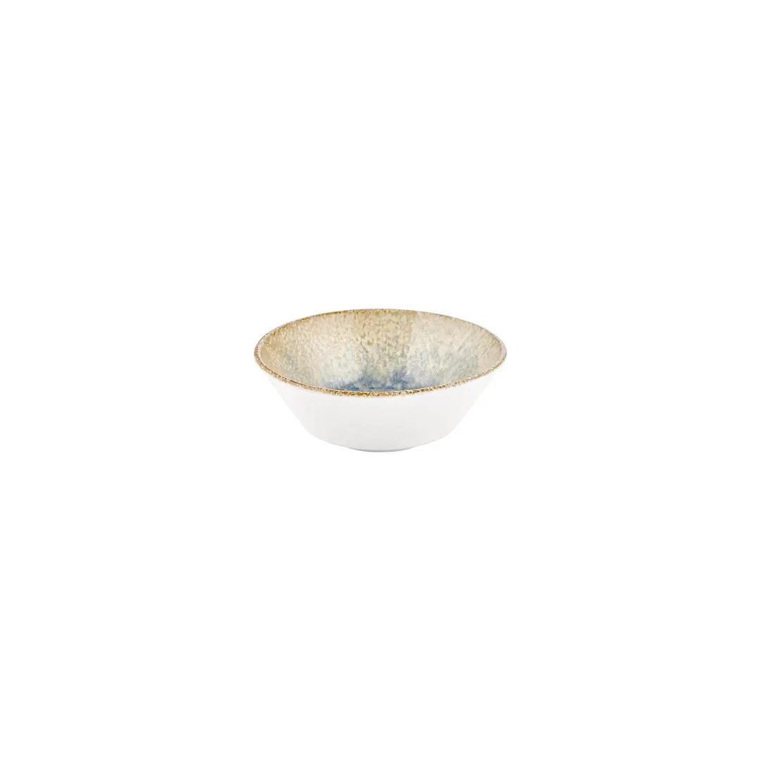 Turgla T-SMRT14KS-12 Reaction Bowl, 5.5" Diameter 12 Oz Round Yellow Porcelain Tableware - 6" Size General Usage
