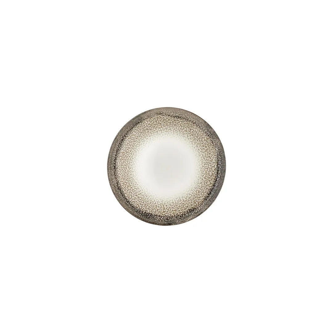 Turgla T-SZZT19DZ-12 Spazio Round China Plate, 7.75" Diameter, Porcelain Decorative Finish