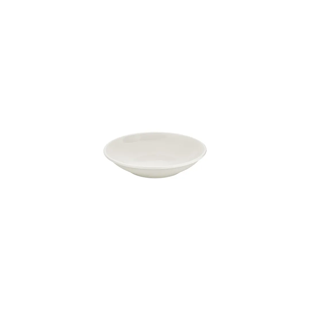 Turgla T-ZT15CK-24 Gourmet Deep Plate, 6" Round Porcelain, Warm White, 7 oz, Deep Rim