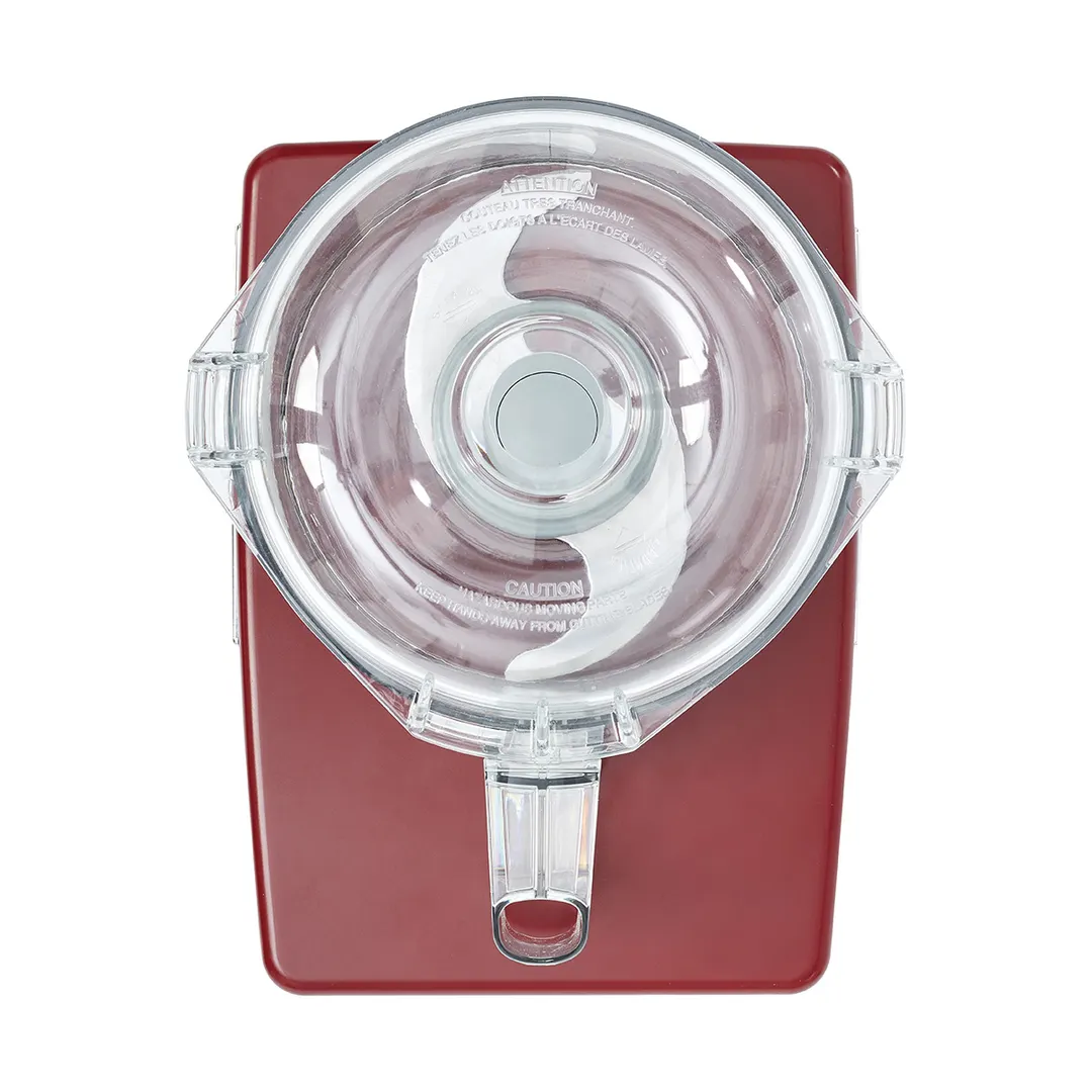 Robot Coupe R2BCLR Food Processor, 3 L Clear Polycarbonate Bowl w/ Handle and Lid, 1 hp