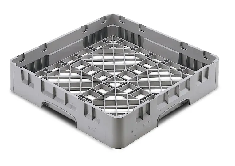 SIRMAN U3290 Dishwasher Glass Rack, 50x50 HP Basket, 32-49 Compartments, Large Net, Stainless Steel