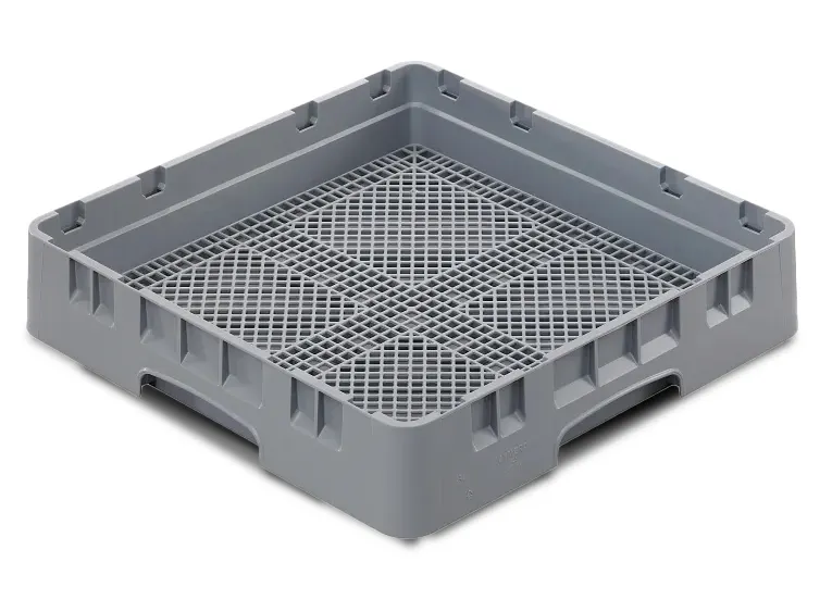 SIRMAN U3291 HP Dishwasher Glass Basket, 50x50 Super Fine Net, 32-49 Compartments, Stainless Steel, Grade