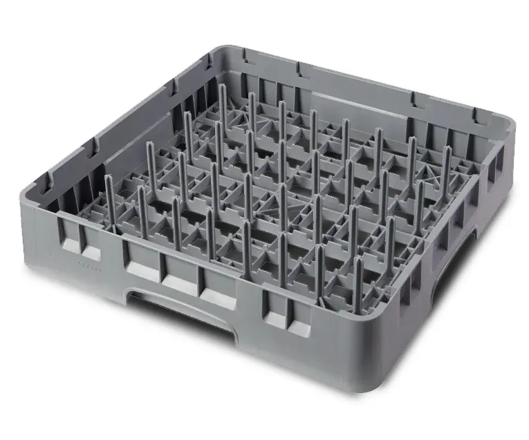 SIRMAN U3293 HP Plate Rack, 50x50 cm Basket, 5x9 Compartments, 40-49 Place Capacity, Commercial Dishwasher Rack