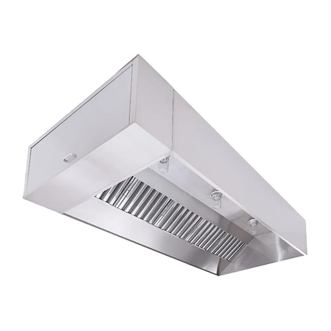 EconAir 5424EX-2-PSP-F-18FT 18 FT Type 1 Exhaust Hood, Wall mounted or Double Island