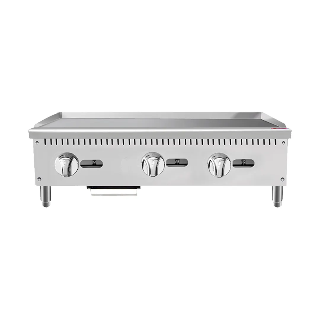 Atosa USA ATMG-36 36" CookRite Countertop Gas Griddle w/ Manual Controls, 90.000 BTU