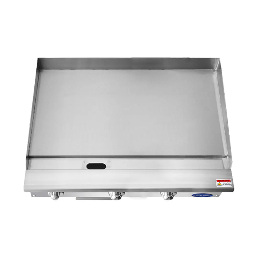 Atosa USA ATMG-36 36" CookRite Countertop Gas Griddle w/ Manual Controls, 90.000 BTU