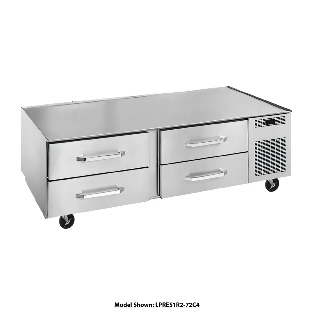 Randell LPRES1L1-38C4 38" 2 Drawers Refrigerated Chef Base w/ Marine Edge, Self-Contained
