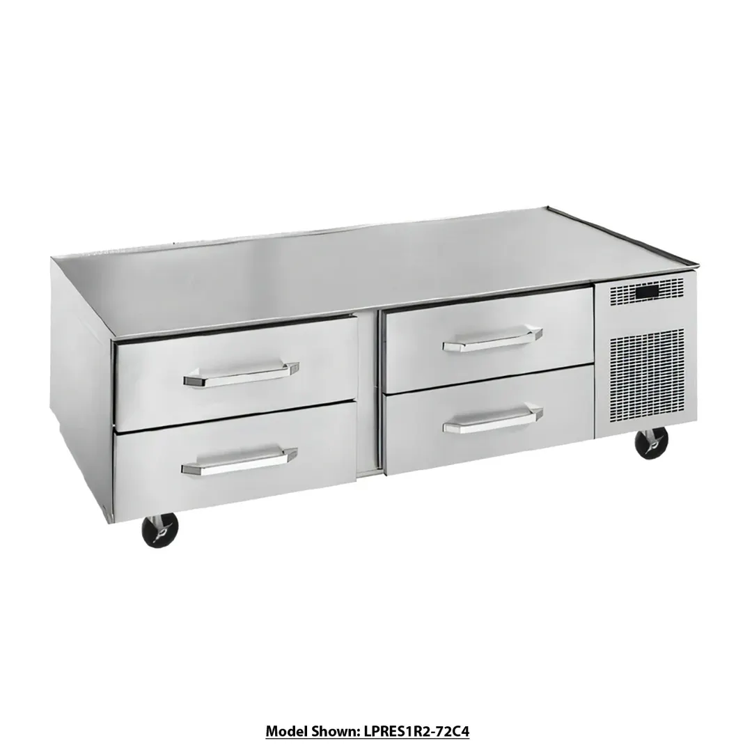 Randell LPRES1R3-105C4 105" 6 Drawers Refrigerated Chef Base w/ Marine Edge, Self-Contained