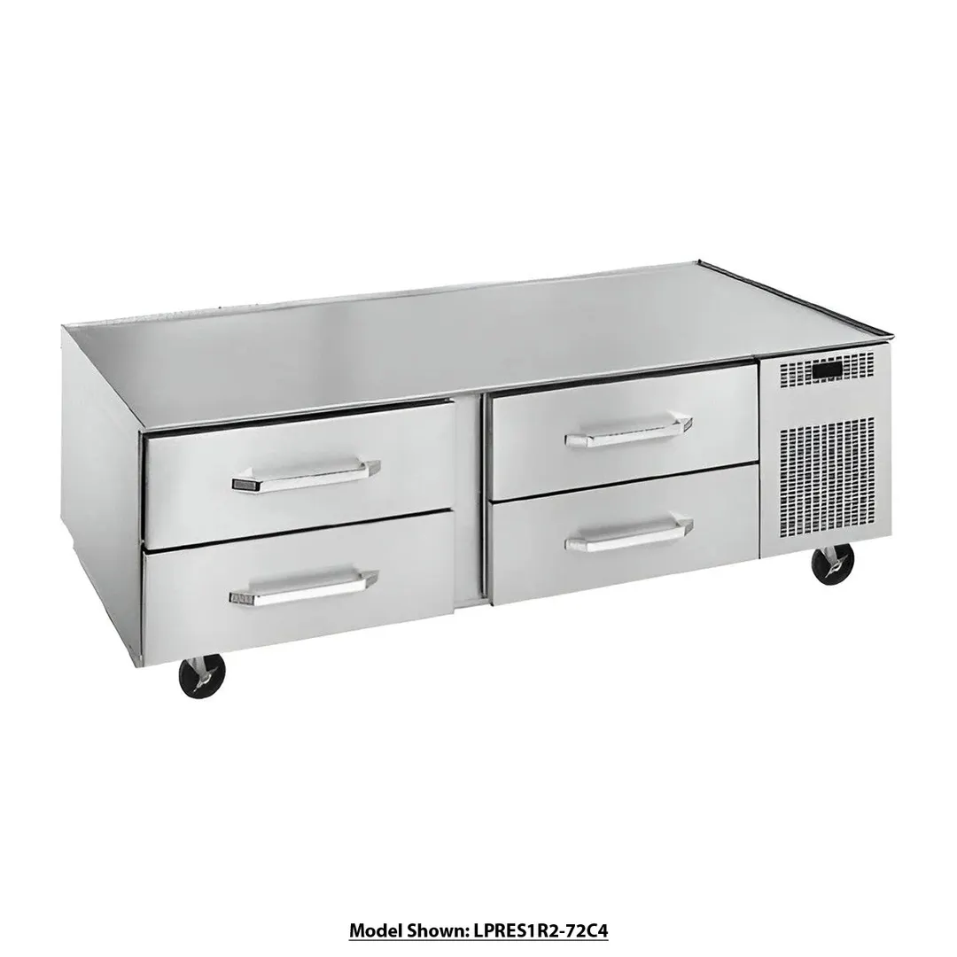 Randell RES1L3-120C4 120" 6 Drawers Refrigerated Chef Base w/ Marine Edge, Self-Contained