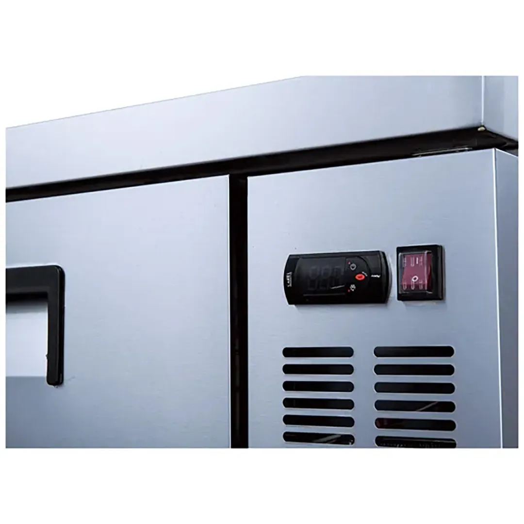 Coldline CB60 60" 2 Drawers Refrigerated Chef Base, Marine Edge, 12.7 cu. ft. (6) 1/1 GN pans