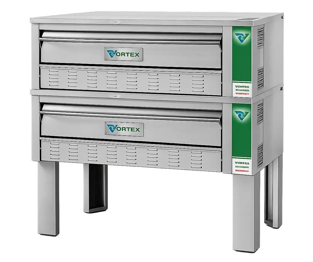 MVP Group VRX-PO72G-2 Gas Deck-Type Pizza Bake Oven