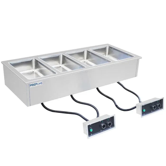 Prepline HFW4 Electric Drop-In Hot Food Well Unit
