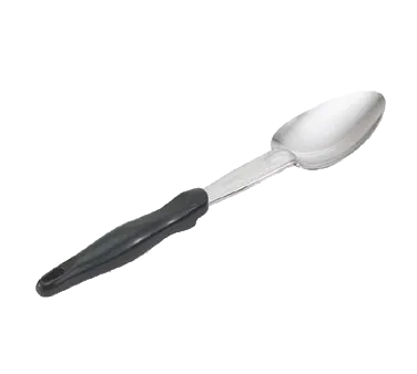 Vollrath 64130 - Serving Spoon, 13.8" Length, Black Nylon Handle, 18/8 Steel, 450°F, NSF Certified