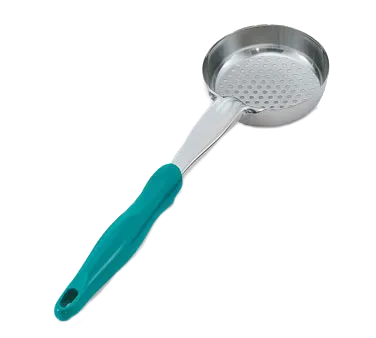 Vollrath 6432655 Spoodle® Portion Control Spoon, 6 oz Stainless Steel, Teal Nylon Handle, 13"""