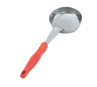 Vollrath 6432865 Spoodle® Spoon, 8 oz Stainless Steel, Orange Nylon Handle, 4" Bowl, NSF Certified