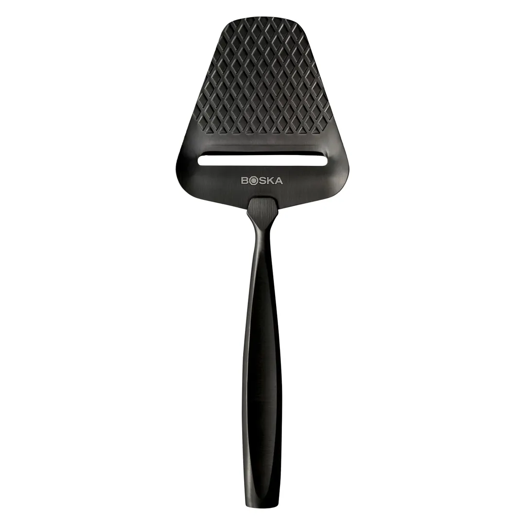 Boska 307084 Monaco+ Dark Cheese Slicer, Stainless Steel, 3.43"W x 2.95"D x 0.31"H, Precision