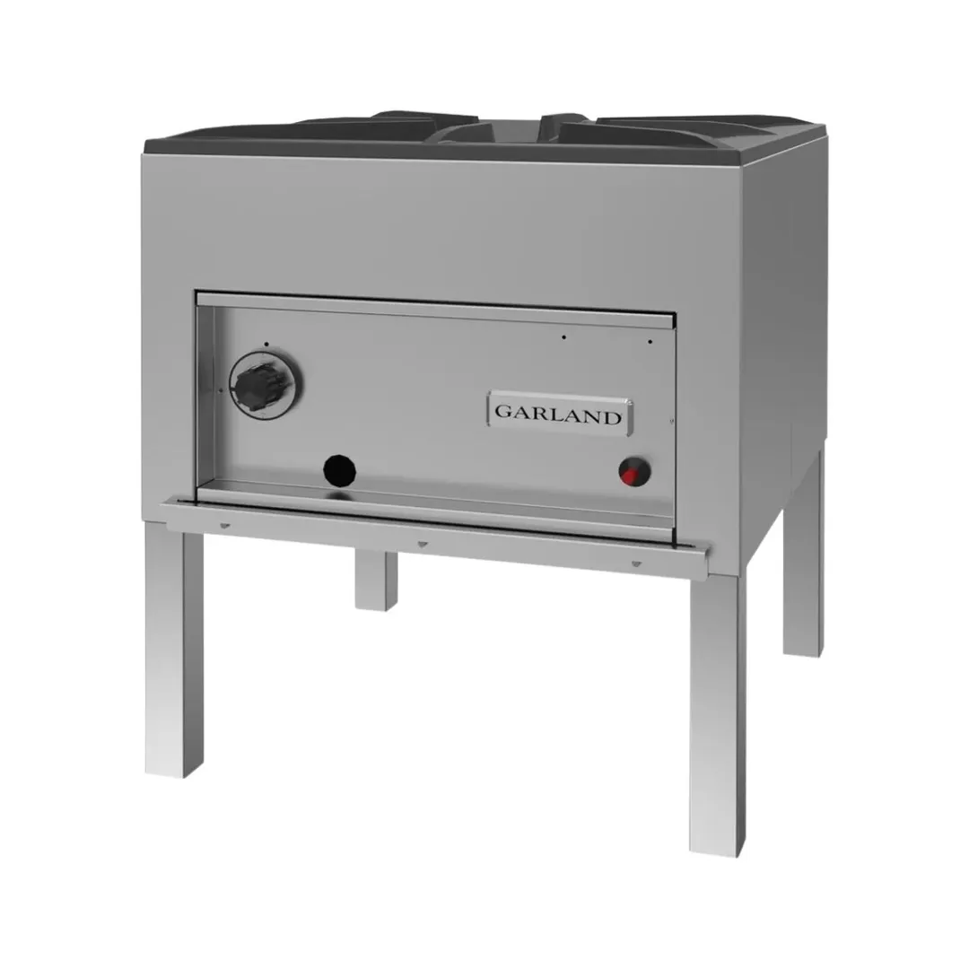 Garland US Range G20-SPH 20" Gas Stock Pot Range w/ (1) Cast Iron Top, Automatic Safety Pilot System, 60.000 BTU