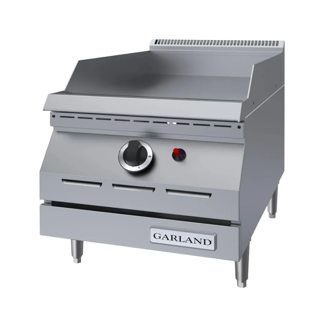 Garland US Range GD-15G 15" Countertop Gas Griddle, Valve Controls, 1/2" Steel Plate, 20.000 BTU