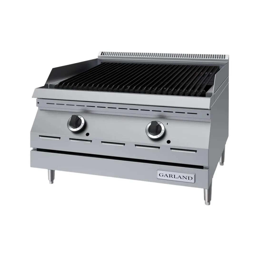 Garland US Range GD-24RBFF 24" Countertop Gas Radiant Charbroiler w/ FF Protection, 60.000 BTU