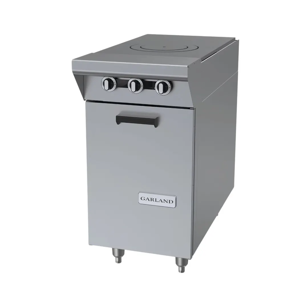 Garland US Range M5S Gas 17" Heavy Duty Range w/ (1) Front Fired Hot Top, (1) Cabinet Base, 45.000 BTU