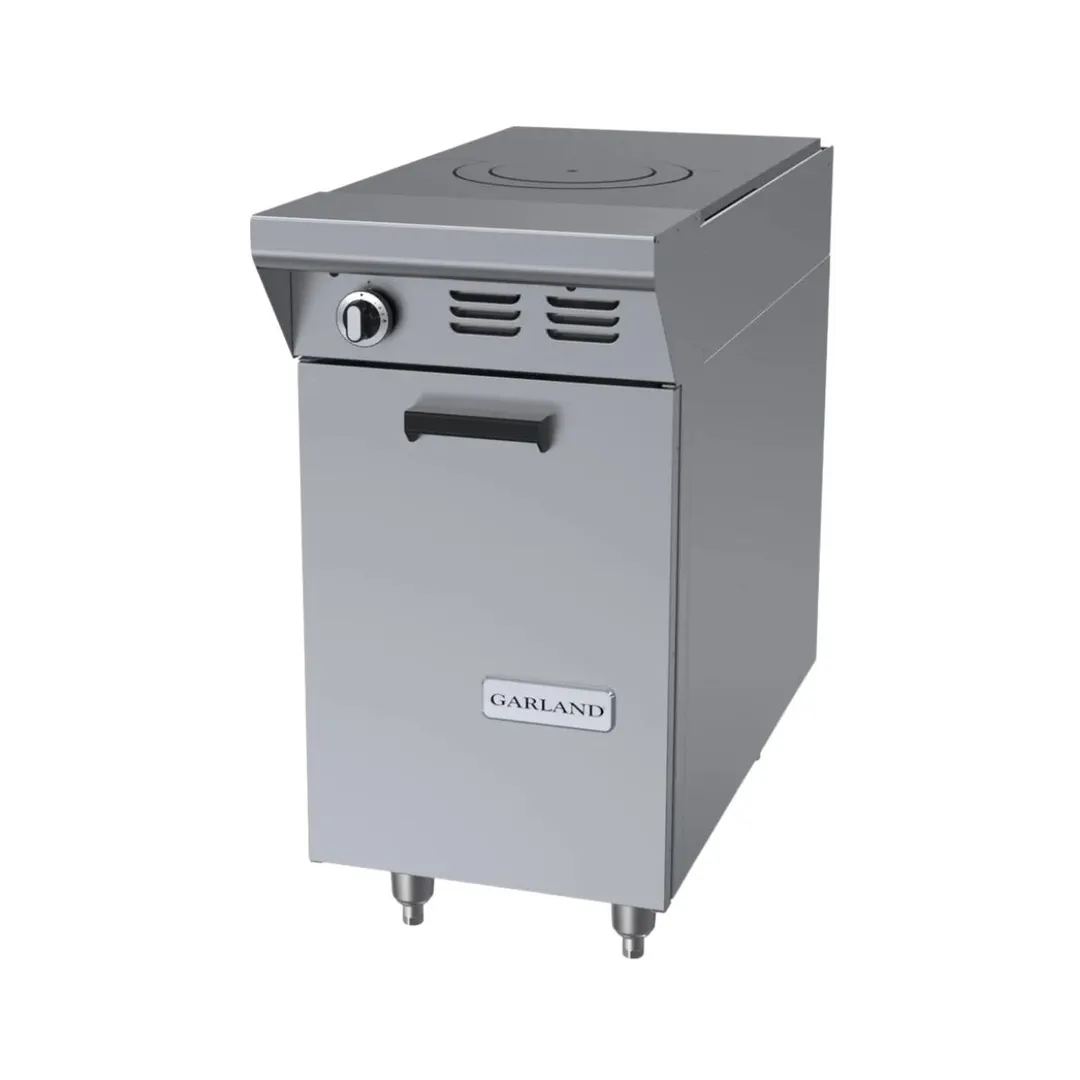 Garland US Range MST5S-E Gas 17" Heavy Duty Range w/ (1) Front Fired Hot Top, Electronic Spark Ignition, (1) Cabinet Base, 45.000 BTU